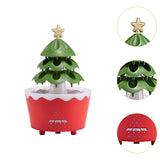 Christmas Tree Humidifier Christmas Gift Aroma Diffuser for Living Room Yoga Red