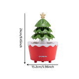 Christmas Tree Humidifier Christmas Gift Aroma Diffuser for Living Room Yoga Red