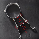 Chimney Pipe Wall Strap Split Ring Hanger Outdoor Indoor Chimney Pipe Holder Dia 15cm