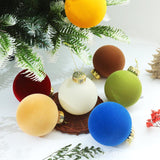 12x Christmas Tree Ball Ornaments Xmas Small Pendants for Decor Wedding Home Green  yellow