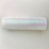 Christmas Poly Mesh Ribbon Metallic Foil Roll for Wreath DIY Home Decoration