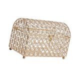 Maxbell Jewelry Box Ornament Cosmetic Organizer Box Decor Trinket Organizer Box Clear ball decor