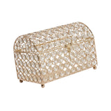 Maxbell Jewelry Box Ornament Cosmetic Organizer Box Decor Trinket Organizer Box Clear ball decor