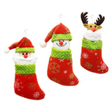 Santa Claus Christmas Stocking Christmas Decoration for Family Holiday Walls