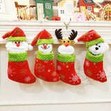 Santa Claus Christmas Stocking Christmas Decoration for Family Holiday Walls