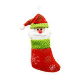 Santa Claus Christmas Stocking Christmas Decoration for Family Holiday Walls