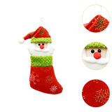 Santa Claus Christmas Stocking Christmas Decoration for Family Holiday Walls