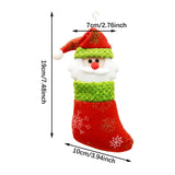 Santa Claus Christmas Stocking Christmas Decoration for Family Holiday Walls