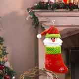 Santa Claus Christmas Stocking Christmas Decoration for Family Holiday Walls