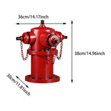 Fire Hydrant Statue Garden Decoration for Indoor and Outdoor Patio Farmhouse