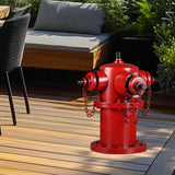 Fire Hydrant Statue Garden Decoration for Indoor and Outdoor Patio Farmhouse