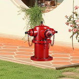 Fire Hydrant Statue Garden Decoration for Indoor and Outdoor Patio Farmhouse