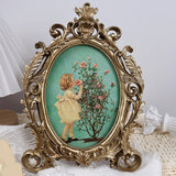 Vintage Picture Frame French Bedroom Photo Display Wedding Retro Photo Frame