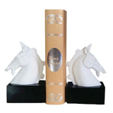 Half Body Horse Head Book Ends Home Decor for Office Living Room Heavy Books