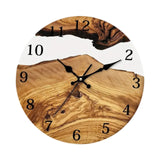 Wall Clock Quiet Housewarming Gift Hanging Clock for Kitchen Bathroom Indoor Style C