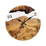 Wall Clock Quiet Housewarming Gift Hanging Clock for Kitchen Bathroom Indoor Style C