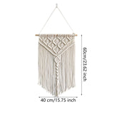 Macrame Wall Hanging Boho Wall Decor Chic Party Bohemian Tapestry Wall Decor Style A