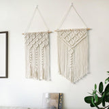 Macrame Wall Hanging Boho Wall Decor Chic Party Bohemian Tapestry Wall Decor Style A