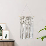 Macrame Wall Hanging Boho Wall Decor Chic Party Bohemian Tapestry Wall Decor Style B