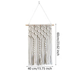 Macrame Wall Hanging Boho Wall Decor Chic Party Bohemian Tapestry Wall Decor Style B