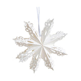 Christmas Paper Decoration Office Festival Winter Home Decor Xmas Decoration 23cm Snowflake