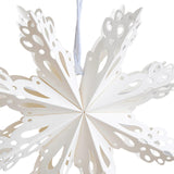 Christmas Paper Decoration Office Festival Winter Home Decor Xmas Decoration 23cm Snowflake