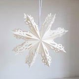 Christmas Paper Decoration Office Festival Winter Home Decor Xmas Decoration 23cm Snowflake