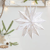 Christmas Paper Decoration Office Festival Winter Home Decor Xmas Decoration 30cm Snowflake