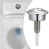 Toilet Flush Button Tank Valve Toilet Tank Button for Bathroom Restroom Home 87.2x48mm