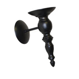 Wall Sconce Candle Holder Tealight Candle Holder for Fireplace Bedroom Porch Black