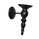 Wall Sconce Candle Holder Tealight Candle Holder for Fireplace Bedroom Porch Black