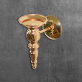 Wall Sconce Candle Holder Tealight Candle Holder for Fireplace Bedroom Porch Gold