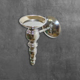 Wall Sconce Candle Holder Tealight Candle Holder for Fireplace Bedroom Porch Silvery