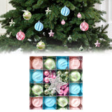 45Pcs Christmas Tree Decorations Craft for Festivals Engagement Thanksgiving