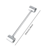 Hinges Gap Adjusting Wrench Heavy Duty Repair Tool Door Hinge Repair Spanner Silver L