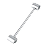 Hinges Gap Adjusting Wrench Heavy Duty Repair Tool Door Hinge Repair Spanner Silver L