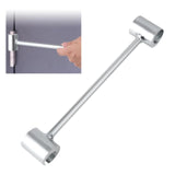 Hinges Gap Adjusting Wrench Heavy Duty Repair Tool Door Hinge Repair Spanner Silver L