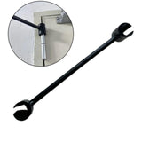 Hinges Gap Adjusting Wrench Heavy Duty Repair Tool Door Hinge Repair Spanner Black L