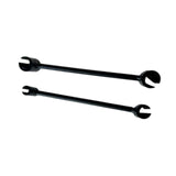 2x Hinges Gap Adjusting Wrench Sturdy Easy to Use Door Hinge Adjustment Tool Black