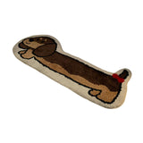 Dachshund Rug Non Slip Home Decor Animal Floor Mat for Home Bedside Playroom