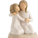 Resin Friendship Figurine Craft Desktop Desk for Bedroom Bathroom Decoration