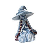 Witch Statue Garden Ornament Witch Figurine for Countertop Shelf Living Room