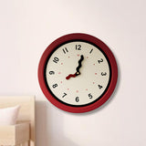 Round Wall Clock Creative Wall Hanging Clock for Living Room Bedroom Kitchen