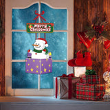 Christmas Door Signs Christmas Decorations for Farmhouse Outdoor Indoor Yard