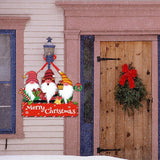 Christmas Door Signs Christmas Decorations for Farmhouse Outdoor Indoor Yard