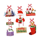 Christmas Door Signs Christmas Decorations for Farmhouse Outdoor Indoor Yard