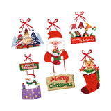 Christmas Door Signs Christmas Decorations for Farmhouse Outdoor Indoor Yard