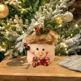 Christmas Bag for Gifts Christmas Goody Bags for Holiday Housewarming Family Snowman