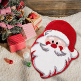 Santa Claus Rug Professional Sturdy Decorative Nordic Washable Christmas Rug