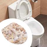 Toilet Sticker Creative Toilet Lid Decals for Bedroom Shopping Mall Bathroom Style B